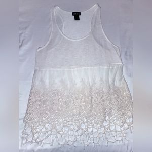 Lace Racerback Tank